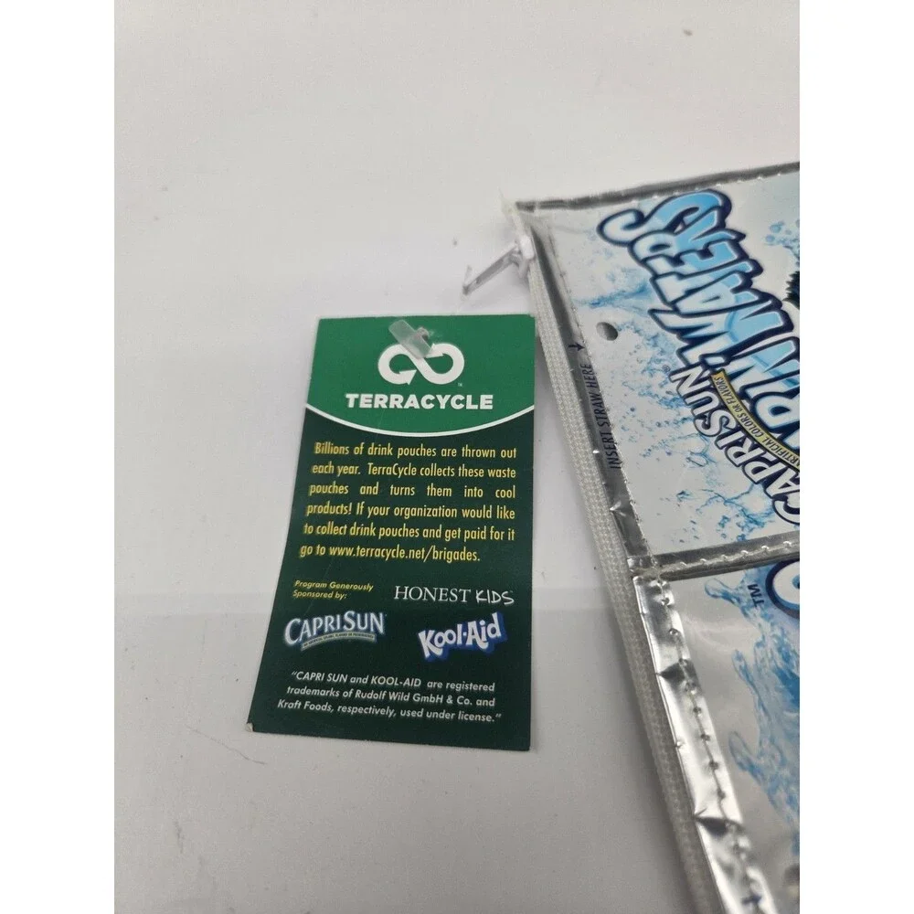 Capri Sun Zipper Pencil Bag Pouch Terracycle Recycled Products